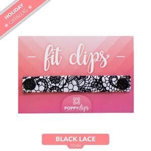 FitClips by PoppyClips - Black Lace